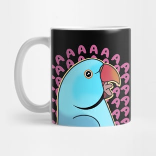 Blue Indian Ringneck AAAAA Mug